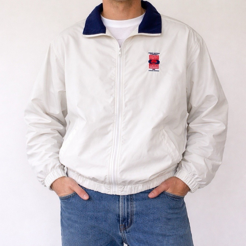 Vintage Dunbrooke Ford Motor Company Windbreaker Jacket XL 1996 Award USA